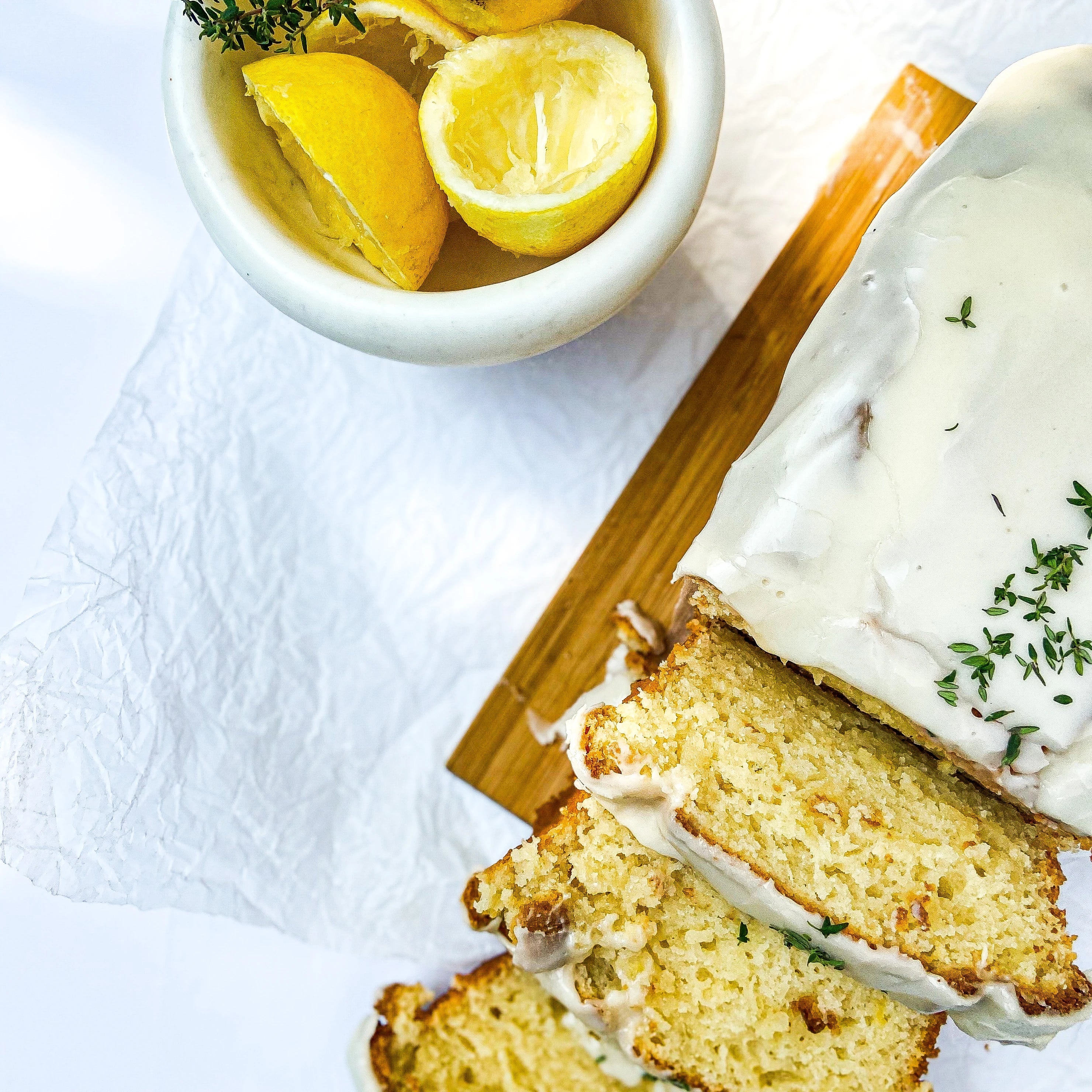 Lemon, Thyme and Earl Grey Tea Cake