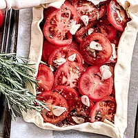 Rustic Tomato Tart