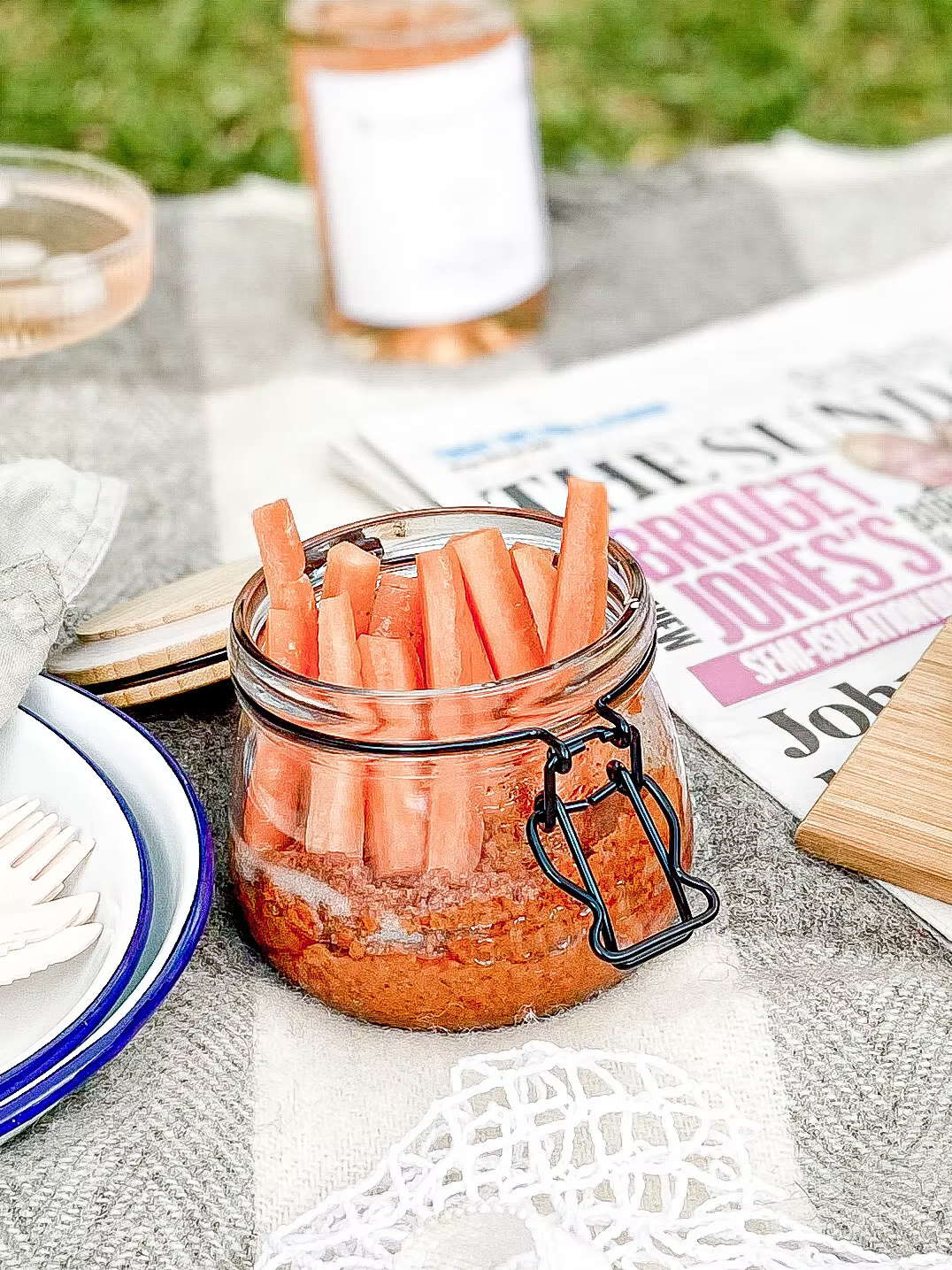 Charred Red Pepper and Walnut Dip