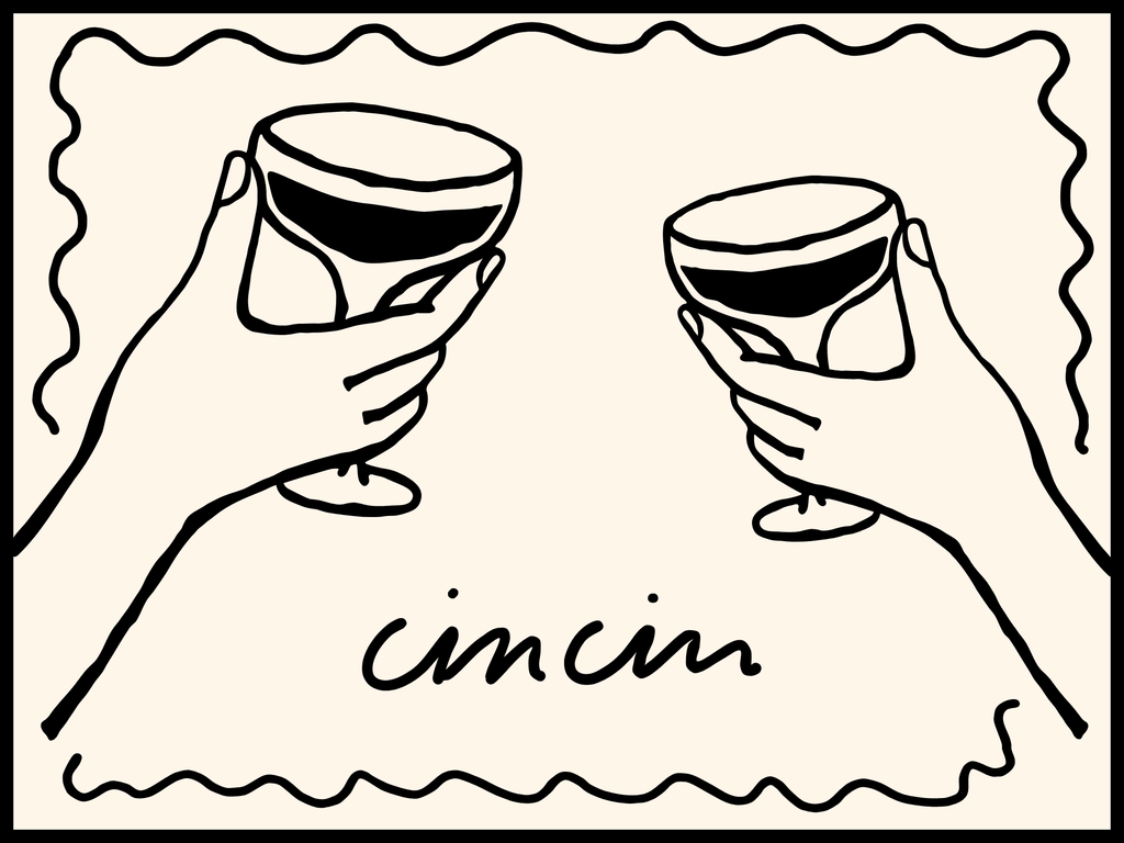 Cin Cin Paper Placemat Pad (20 pack)