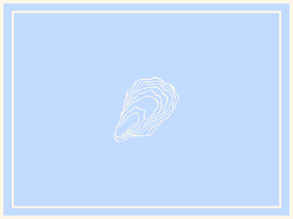 Oyster Paper Placemat Pad (20 pack)