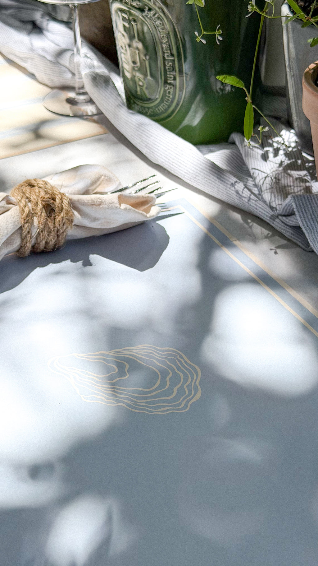 Oyster Paper Placemat Pad (20 pack)